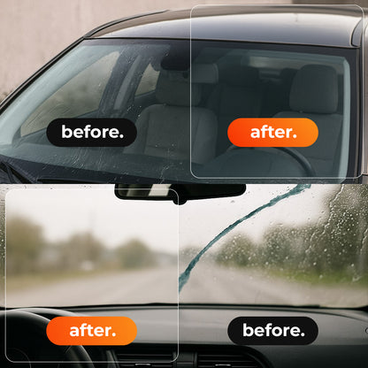 Autonova™ Anti-Rain Windshield Protector + Free Microfiber Cloth