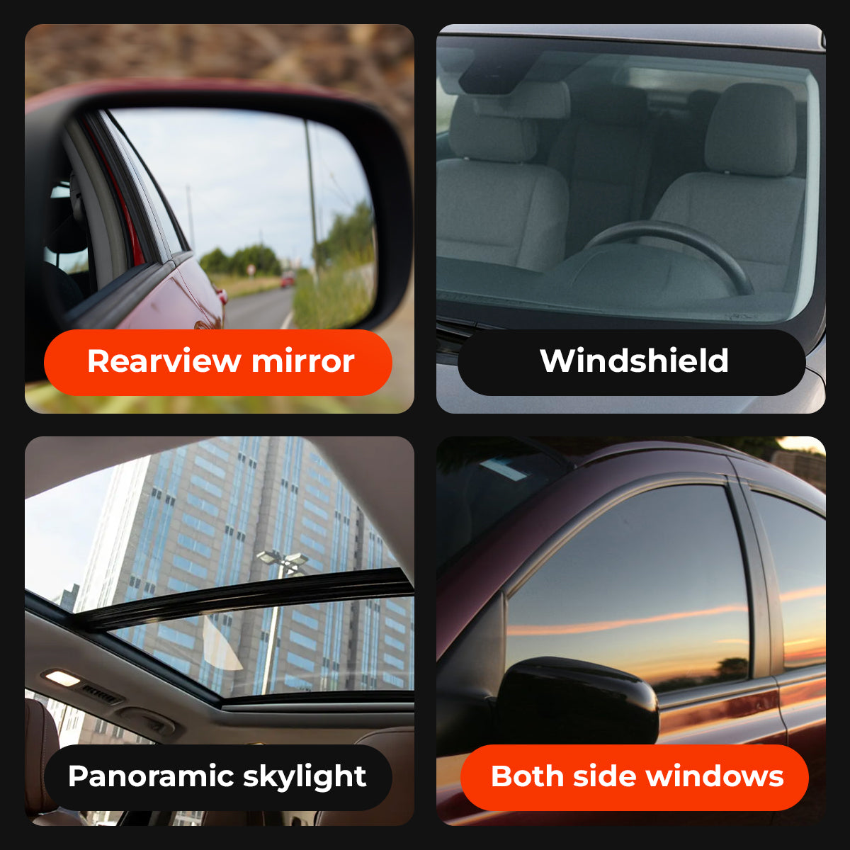 Autonova™ Anti-Rain Windshield Protector + Free Microfiber Cloth